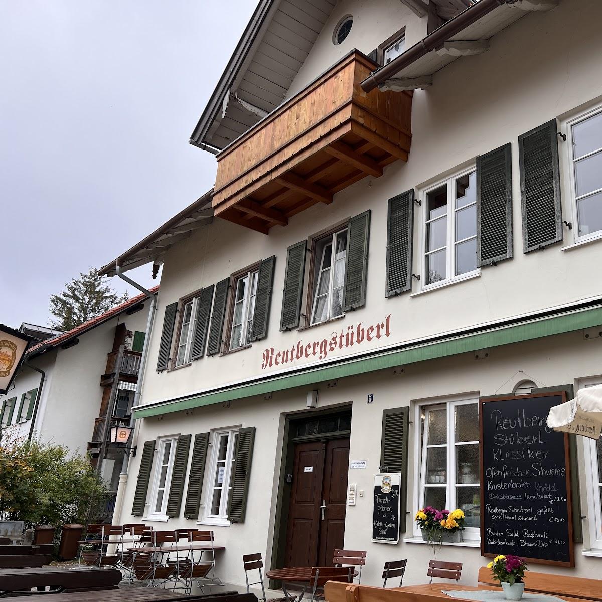 Restaurant "Reutbergstüberl" in Bad Tölz