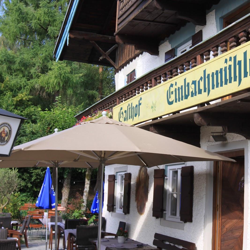 Restaurant "Landgasthof Einbachmühle" in Wackersberg