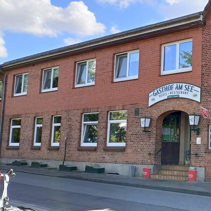 Restaurant "Gasthof am See - Inhaber Herr Pusback" in Seedorf