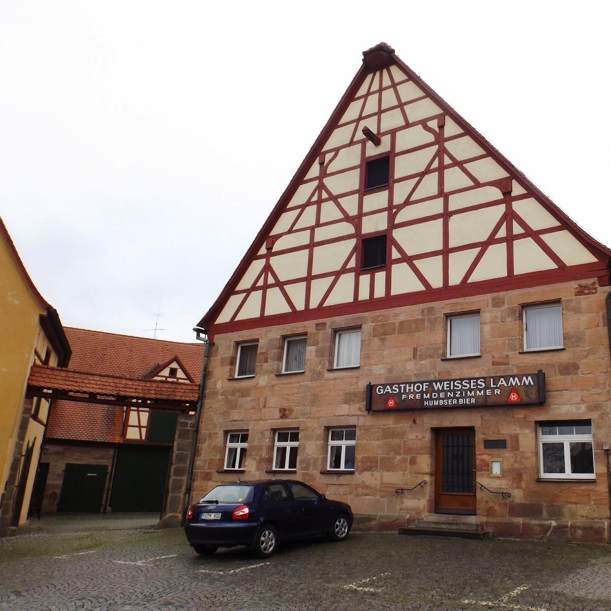 Restaurant "Gasthof Weißes Lamm" in Roßtal