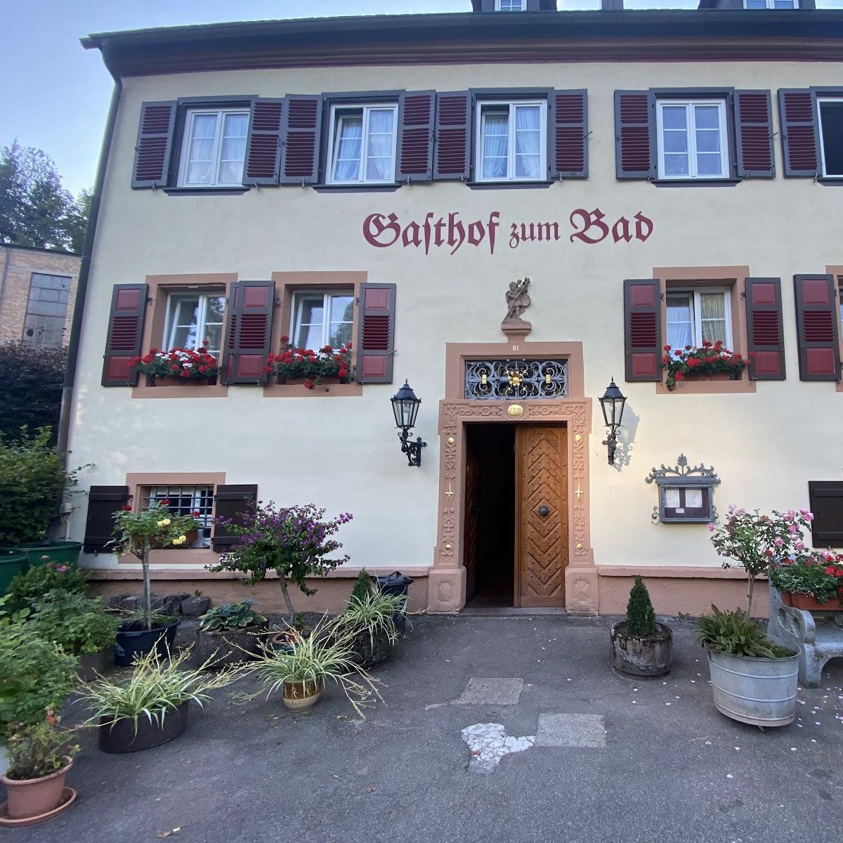 Restaurant "Gasthof zum Bad" in Freudenstadt