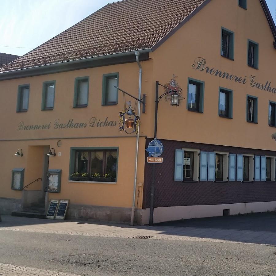 Restaurant "Brennerei Gasthaus Dickas" in Bischofsheim in der Rhön