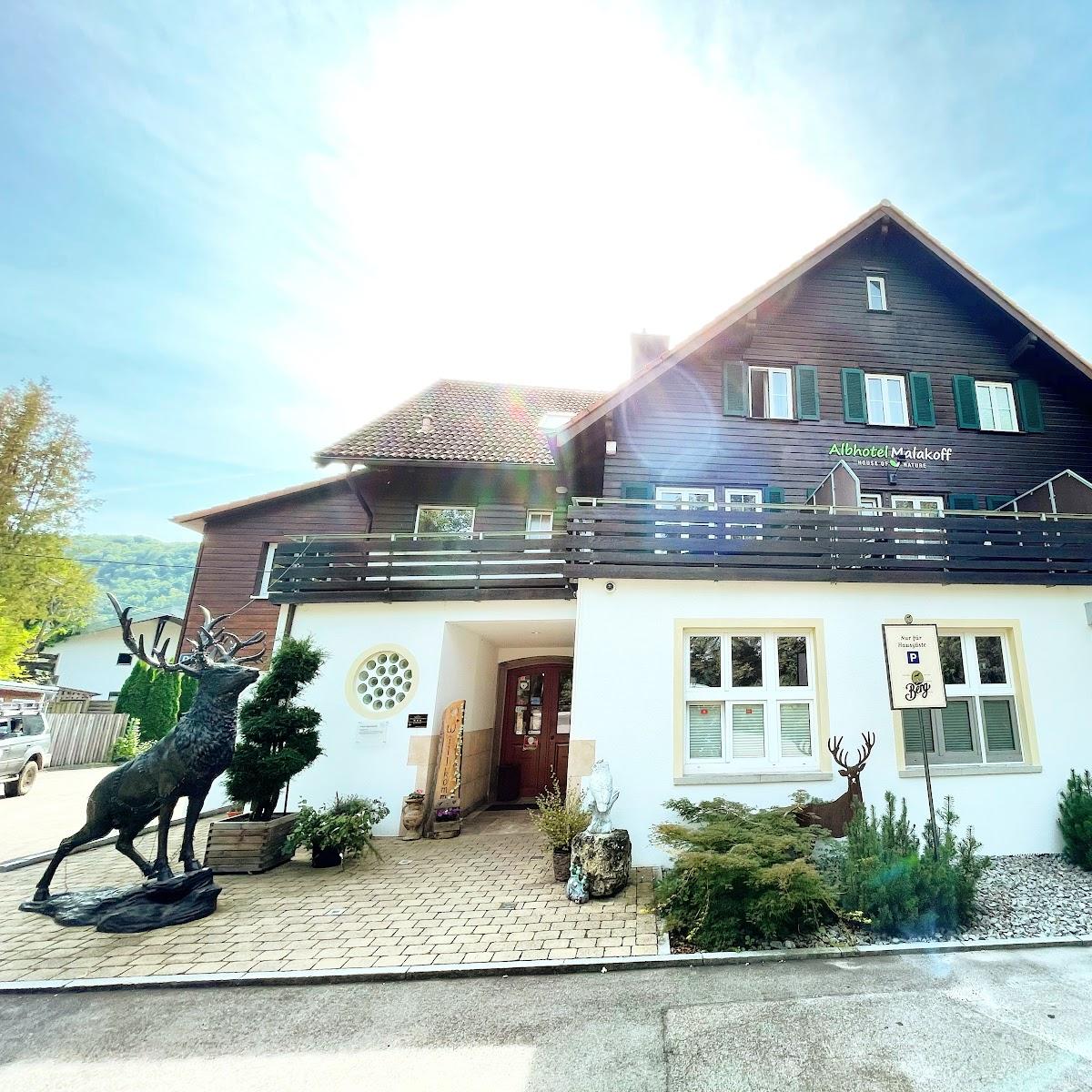 Restaurant "Albhotel Malakoff" in Wiesensteig