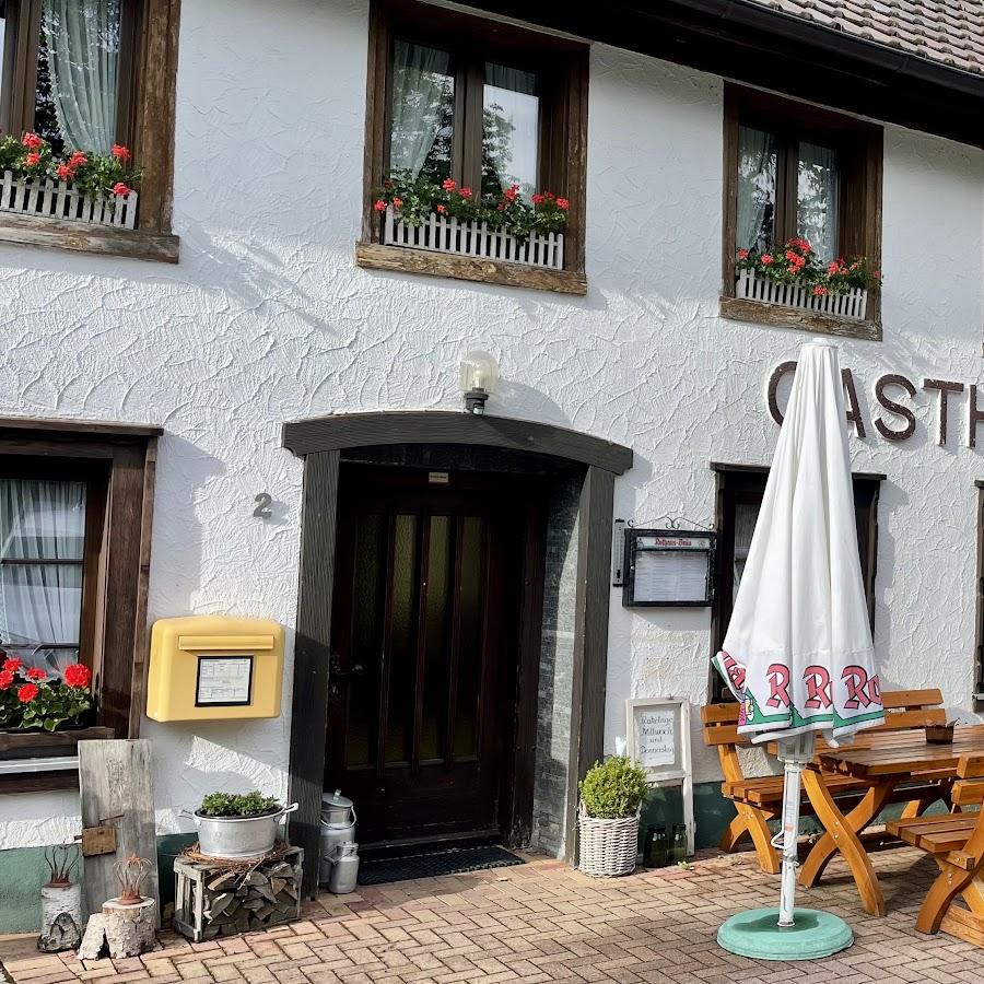 Restaurant "Gasthaus Krone-Holzschlag" in Bonndorf im Schwarzwald