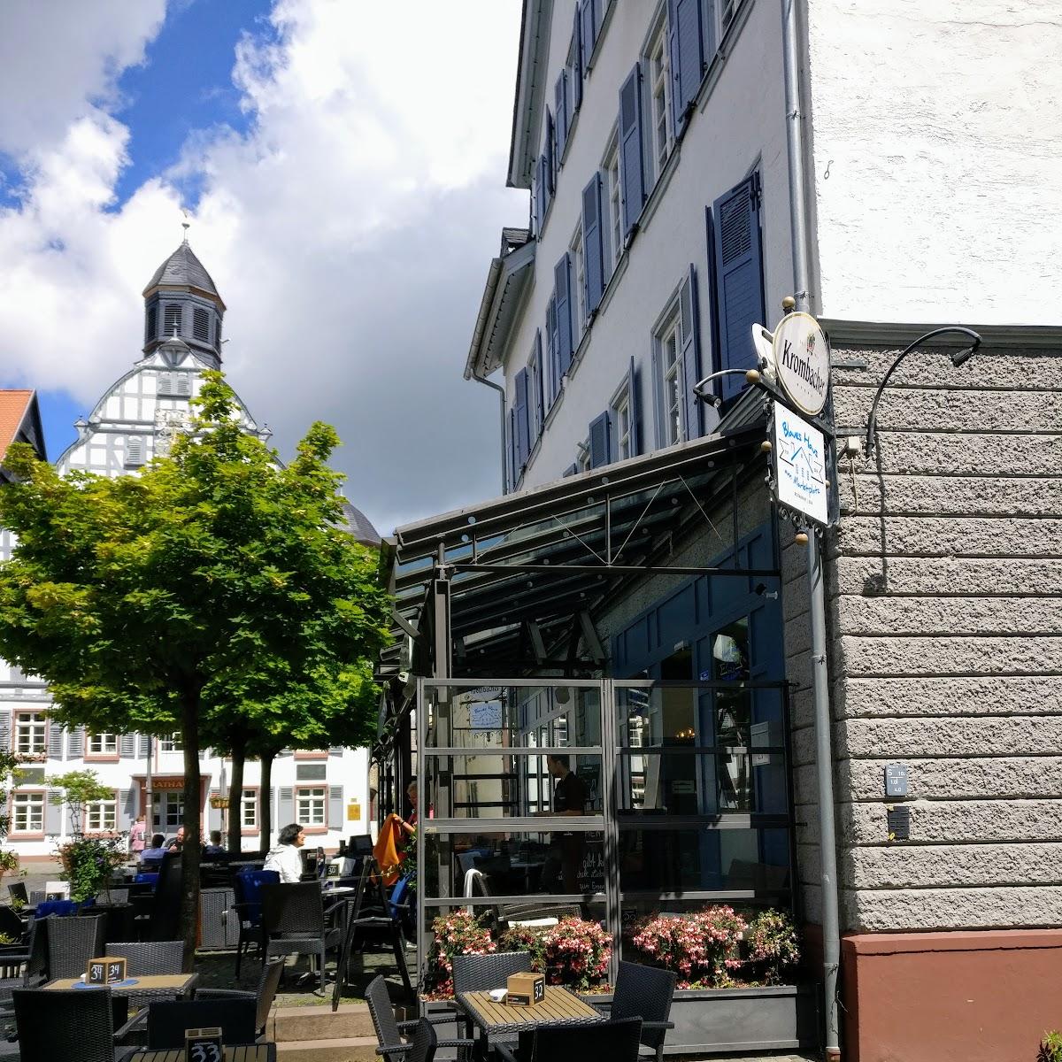 Restaurant "Blaues Haus am Marktplatz" in Butzbach