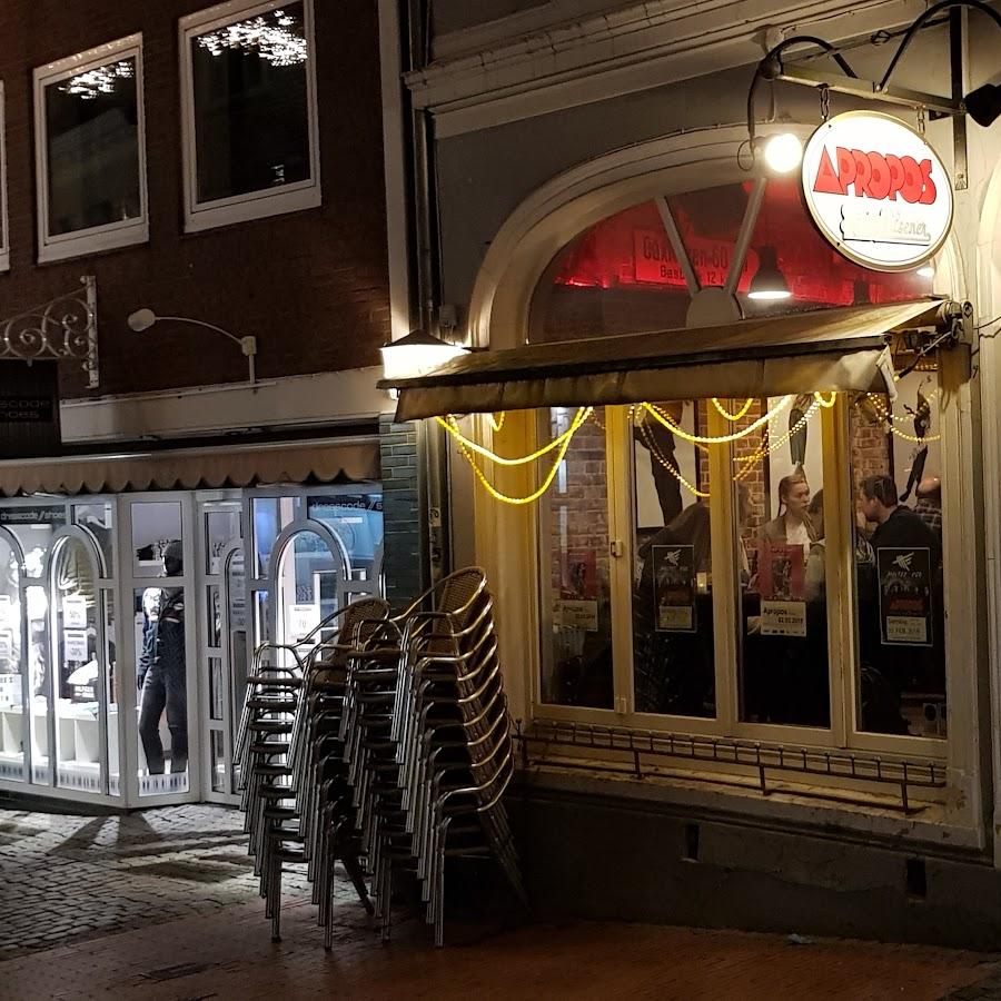 Restaurant "Apropos" in Stade