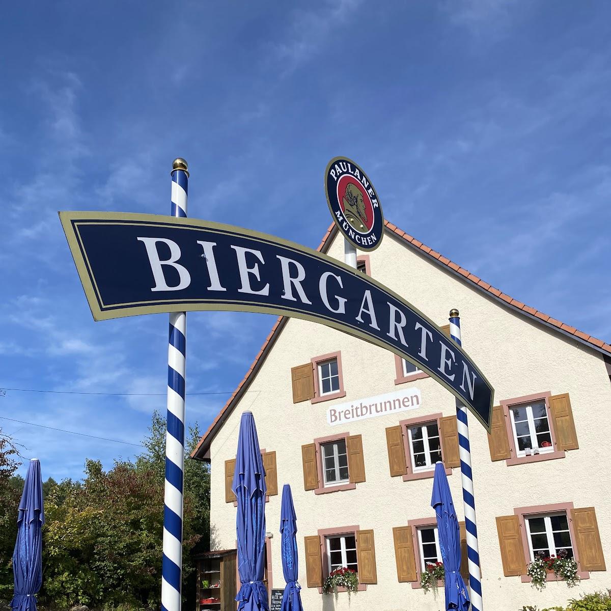 Restaurant "Gasthaus Breitbrunnen" in Unterkirnach
