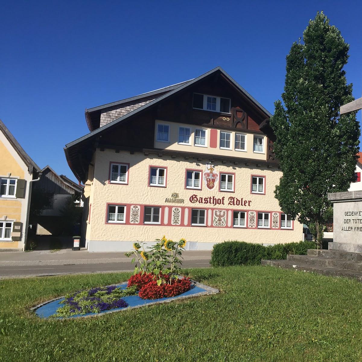 Restaurant "Gasthof Adler - Bockwirt" in Unterthingau