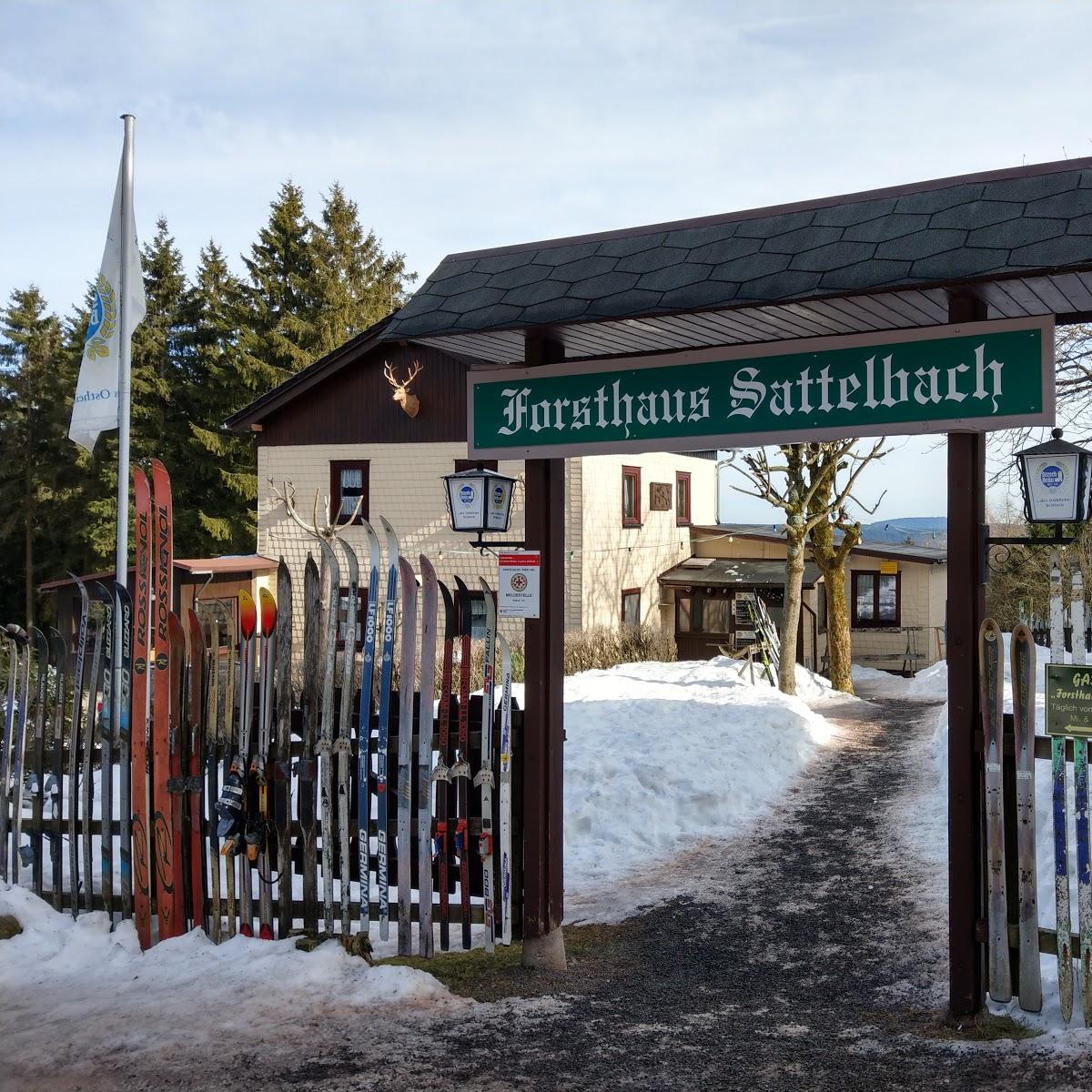 Restaurant "Forsthaus Sattelbach" in  Oberhof