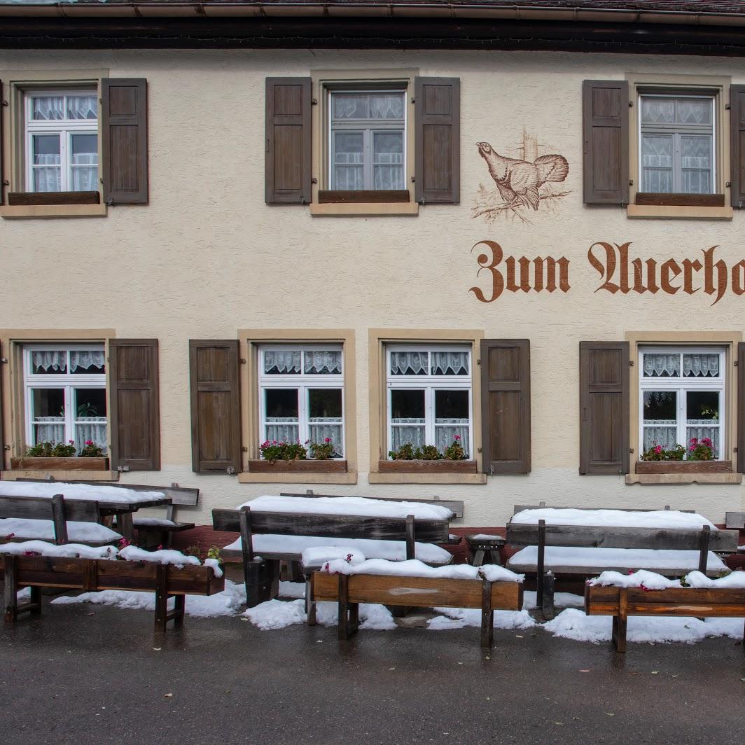 Restaurant "Waldgasthaus zum Auerhahn" in  Unterkirnach