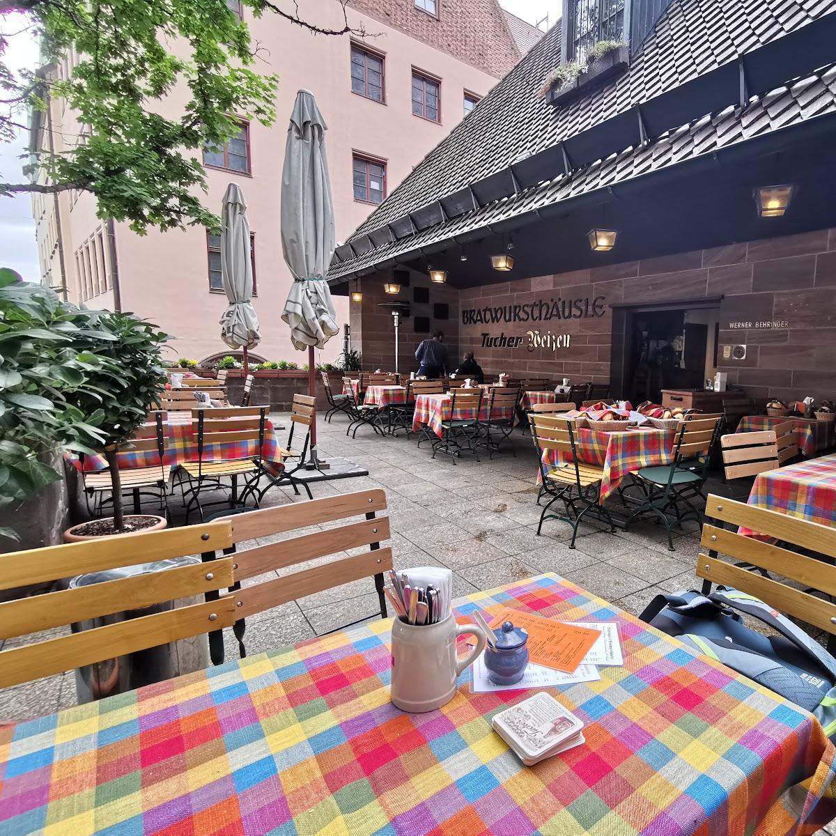 Restaurant "Bratwursthäusle bei St. Sebald" in Nürnberg