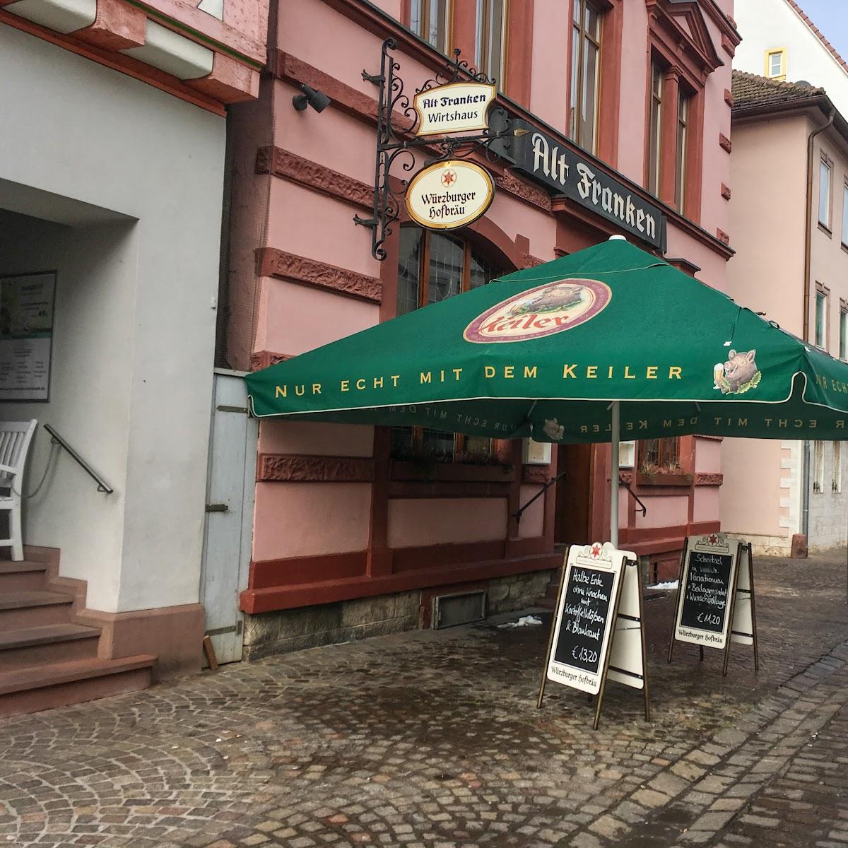 Restaurant "Restaurant Alt Franken" in Karlstadt