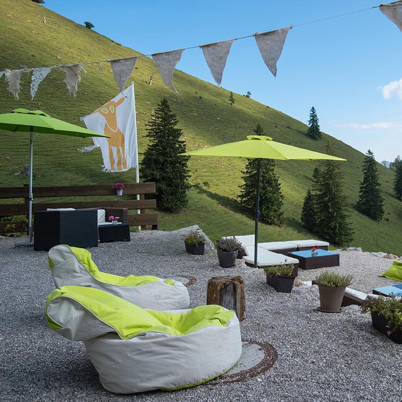 Restaurant "Oberauerbrunst Alm" in  Schleching