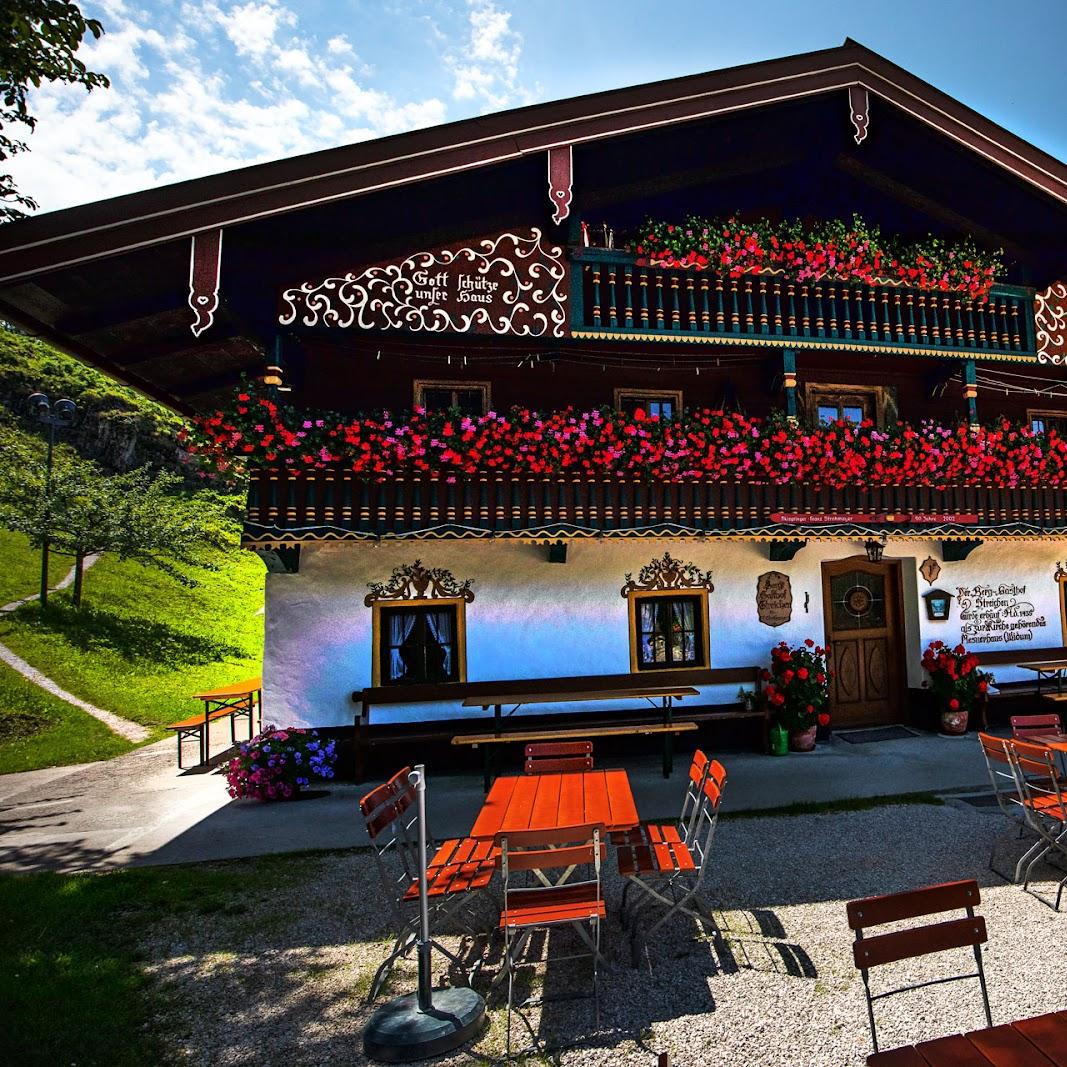 Restaurant "Berggasthof Streichen" in Schleching
