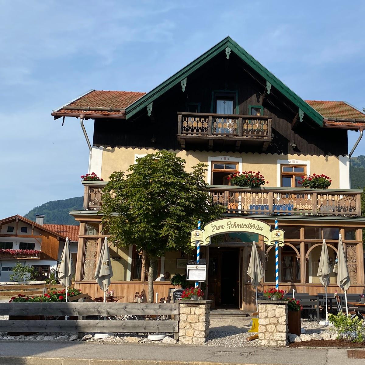 Restaurant "Wirtshaus Schmiedbräu" in Unterwössen