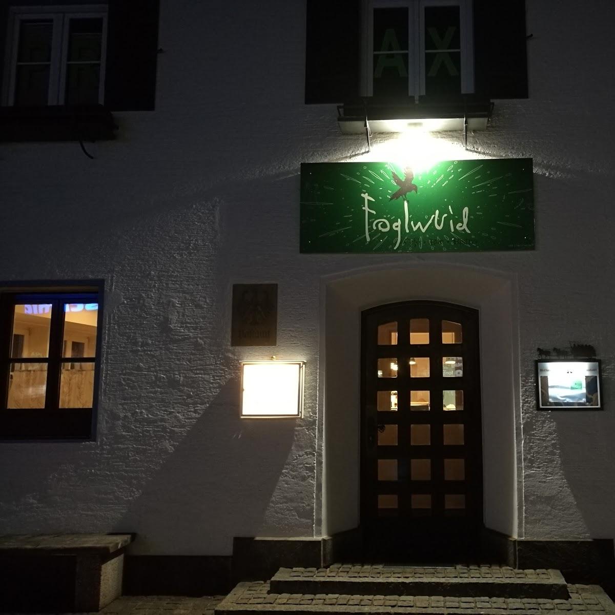 Restaurant "Cafe Bar Restaurant Foglwuid" in Unterwössen