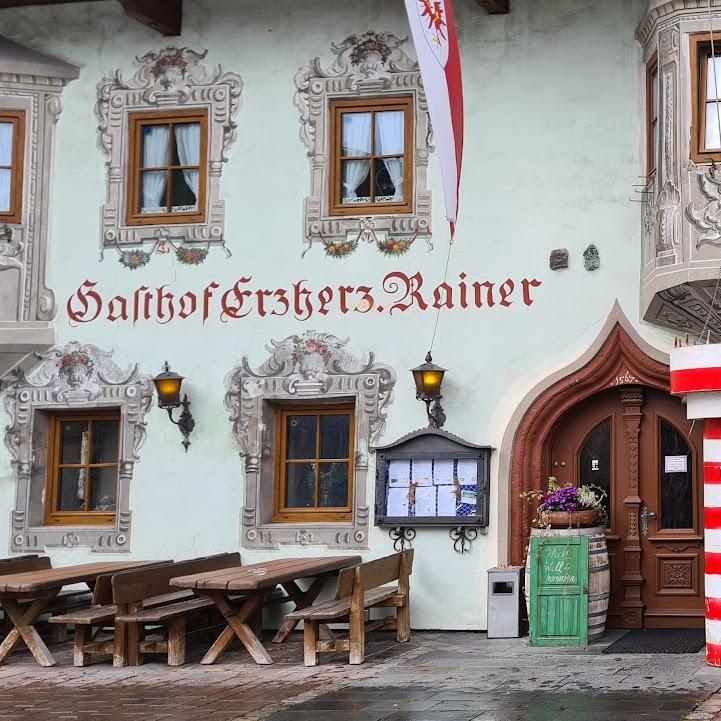 Restaurant "Gasthof Erzherzog Rainer" in Kössen