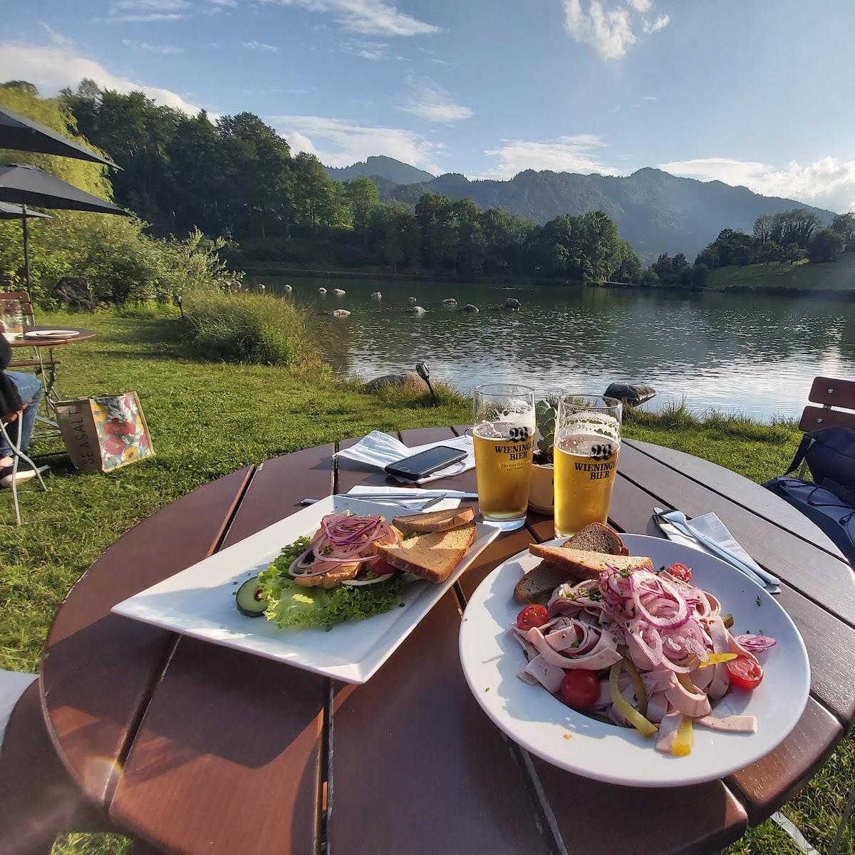 Restaurant "Seestüberl am Wössner See" in Unterwössen