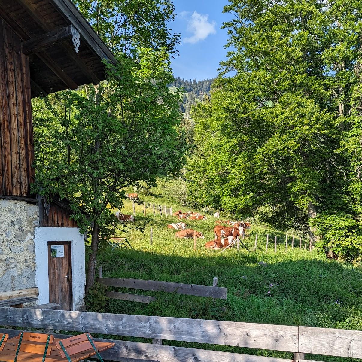 Restaurant "Agersgschwendt-Alm" in Unterwössen