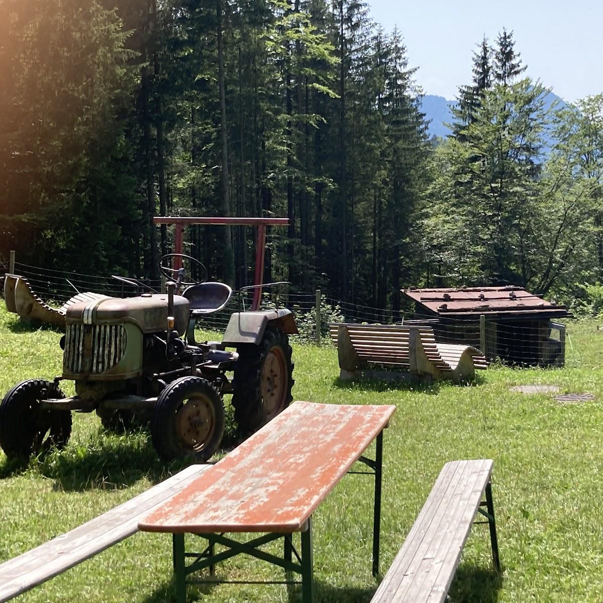 Restaurant "Feldlahnalm" in Unterwössen