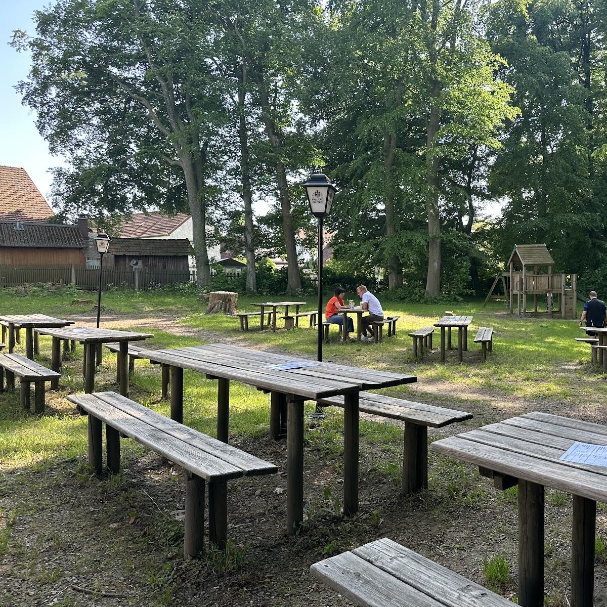 Restaurant "Biergarten im Schloßpark" in Kühbach
