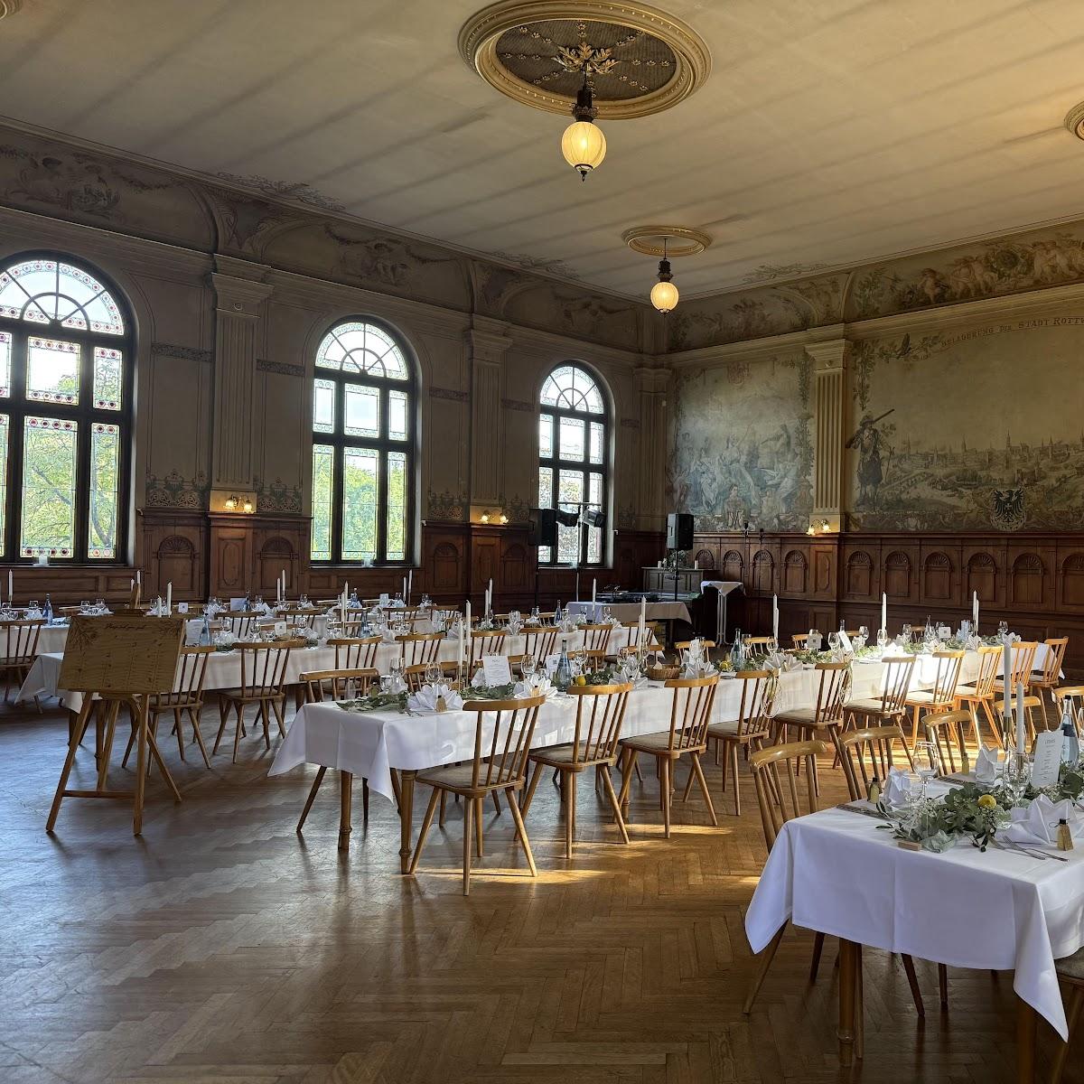 Restaurant "Brauereigasthaus zum Pflug" in Rottweil