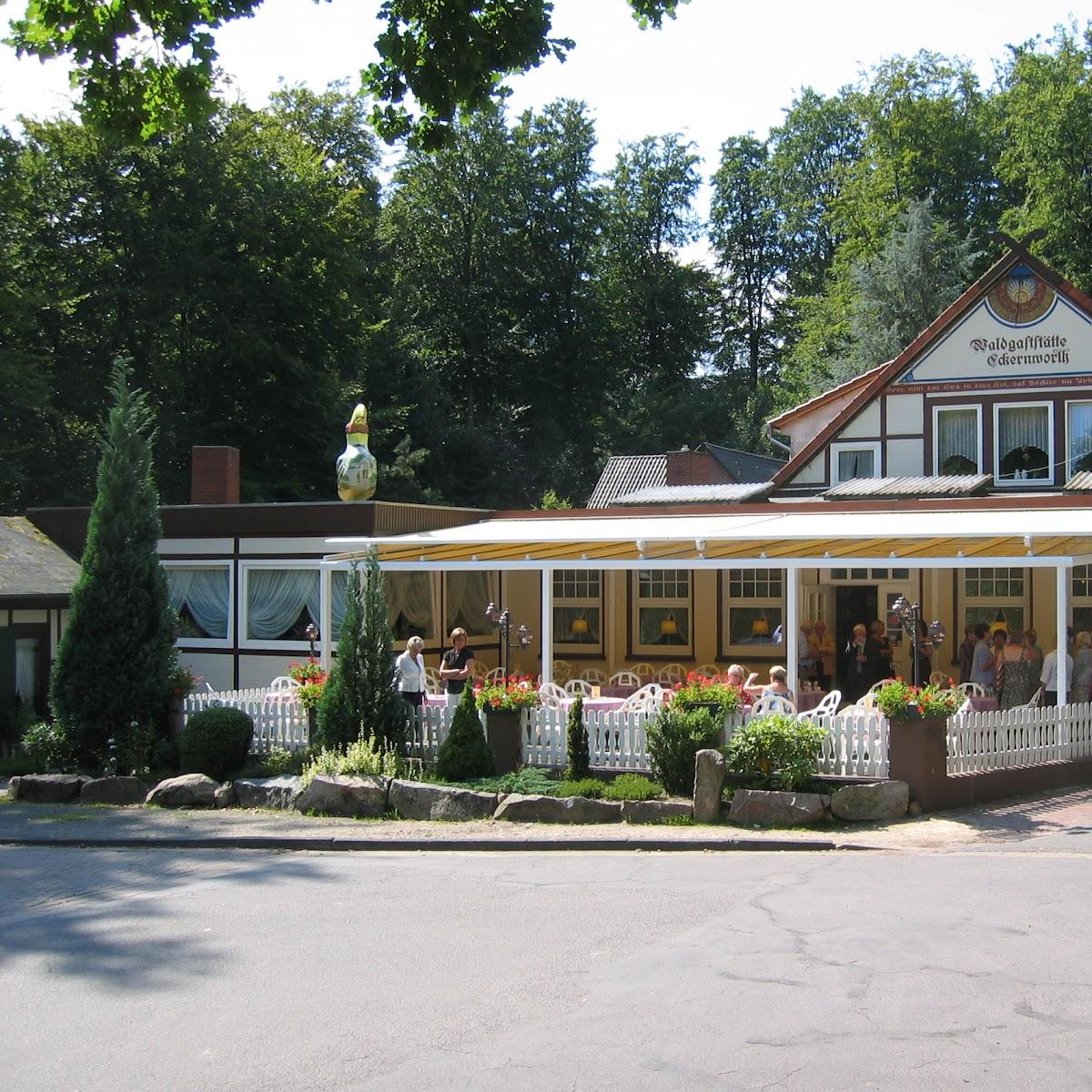 Restaurant "Waldgaststätte Eckernworth GmbH" in Walsrode
