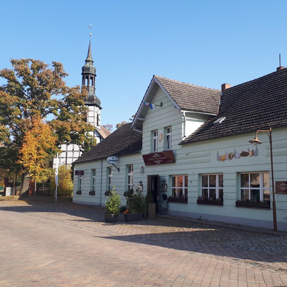 Restaurant "Gasthof Zum Seegrund" in Ahlbeck