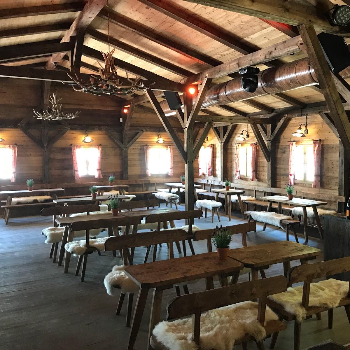 Restaurant "PETERS Alm mit großem Biergarten" in Homburg