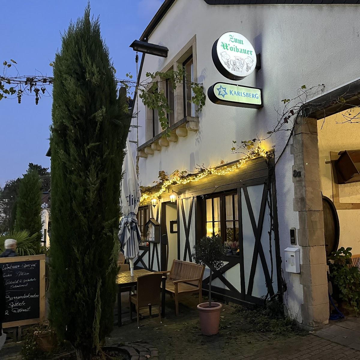 Restaurant "Weinstube-Restaurant  Zum Woibauer " in Deidesheim