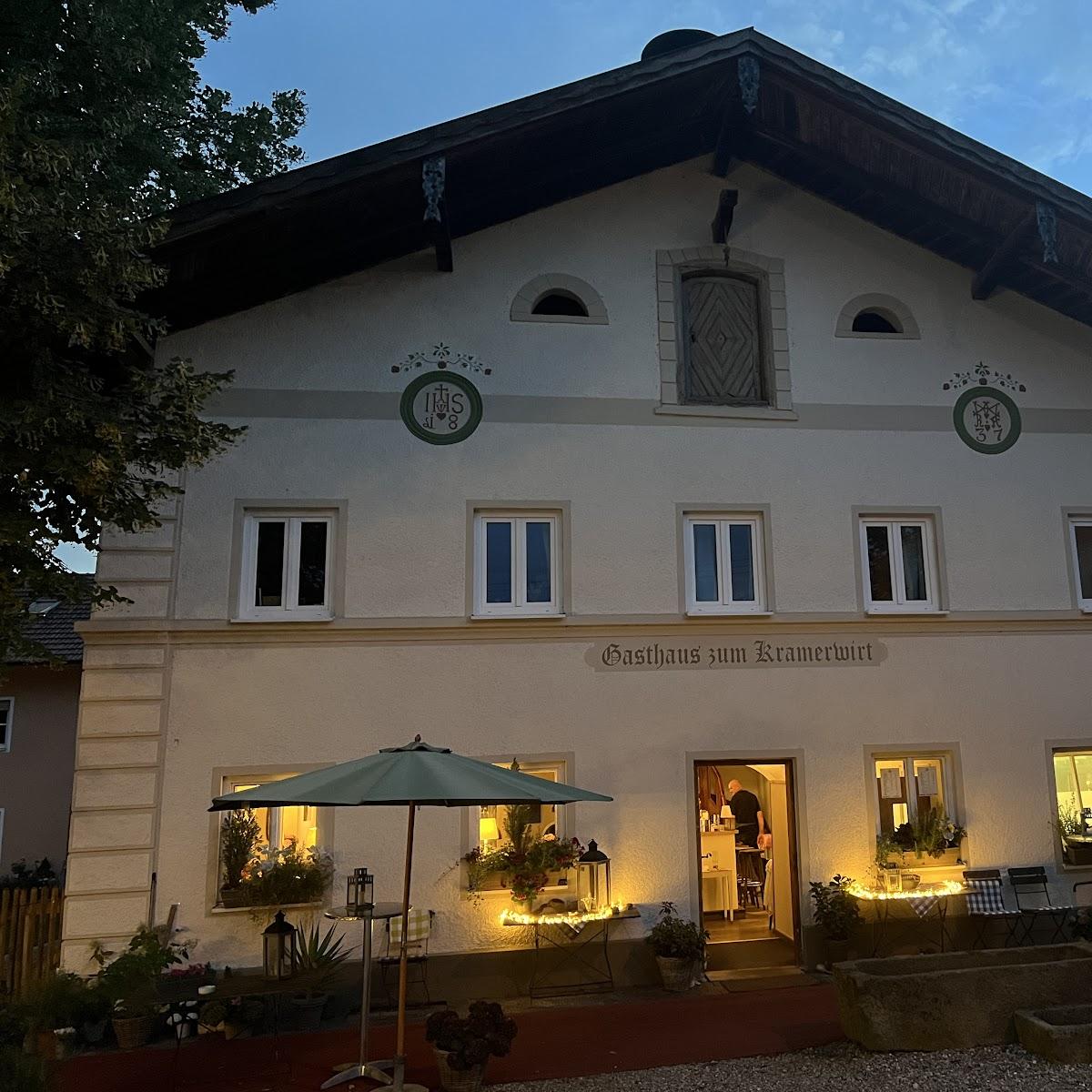 Restaurant "Der Kramerwirt" in Pastetten
