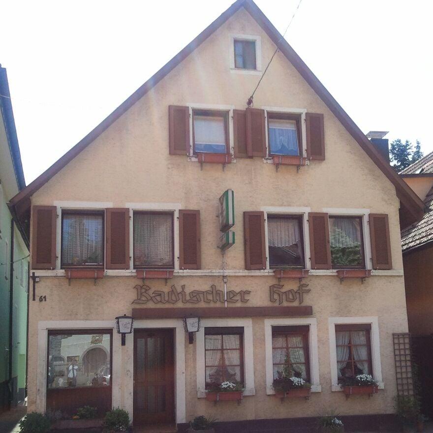 Restaurant "Badischer Hof" in  Oppenau