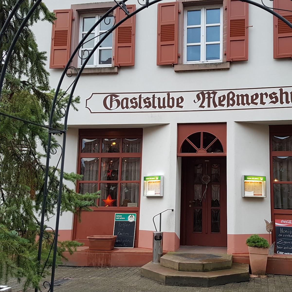 Restaurant "Gaststube Meßmershus" in Lautenbach