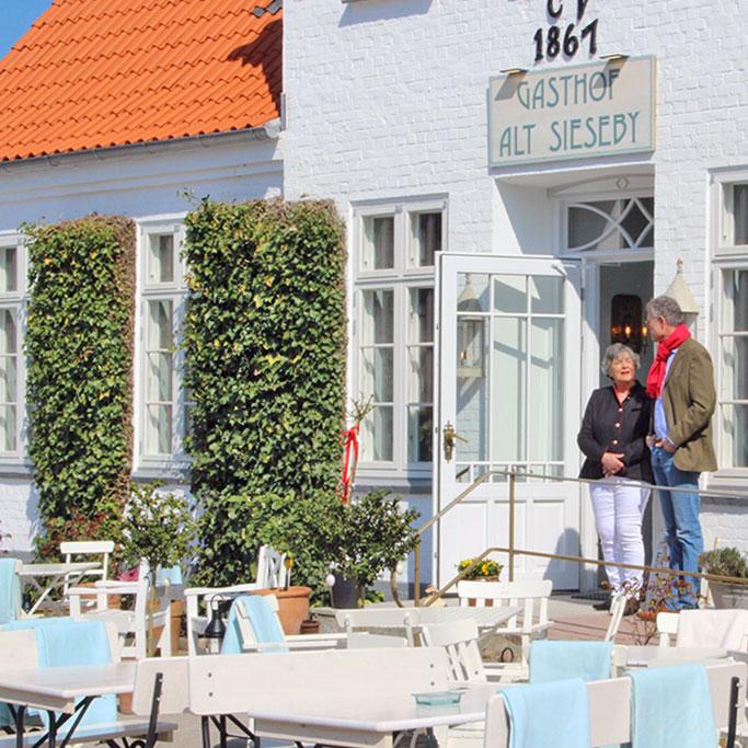 Restaurant "Gasthof Alt Sieseby von 1867" in  Thumby