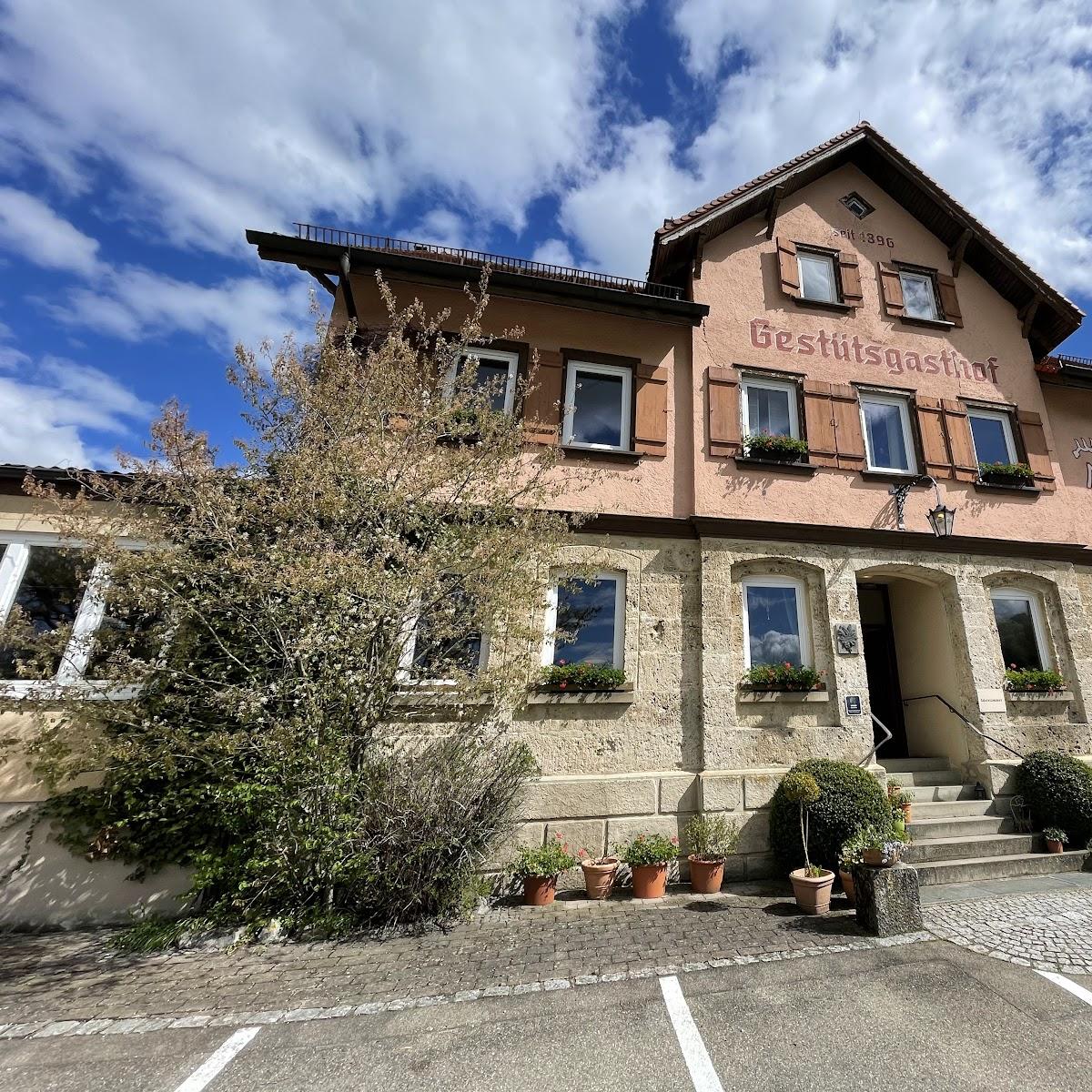 Restaurant "Gestütsgasthof Marbach" in Gomadingen