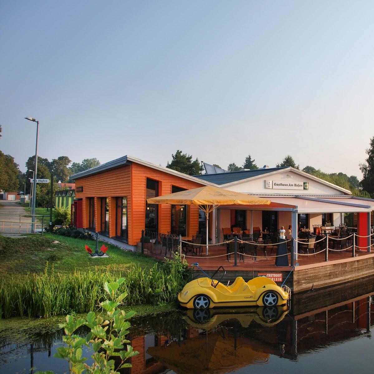 Restaurant "Gasthaus Am Hafen" in Neukalen