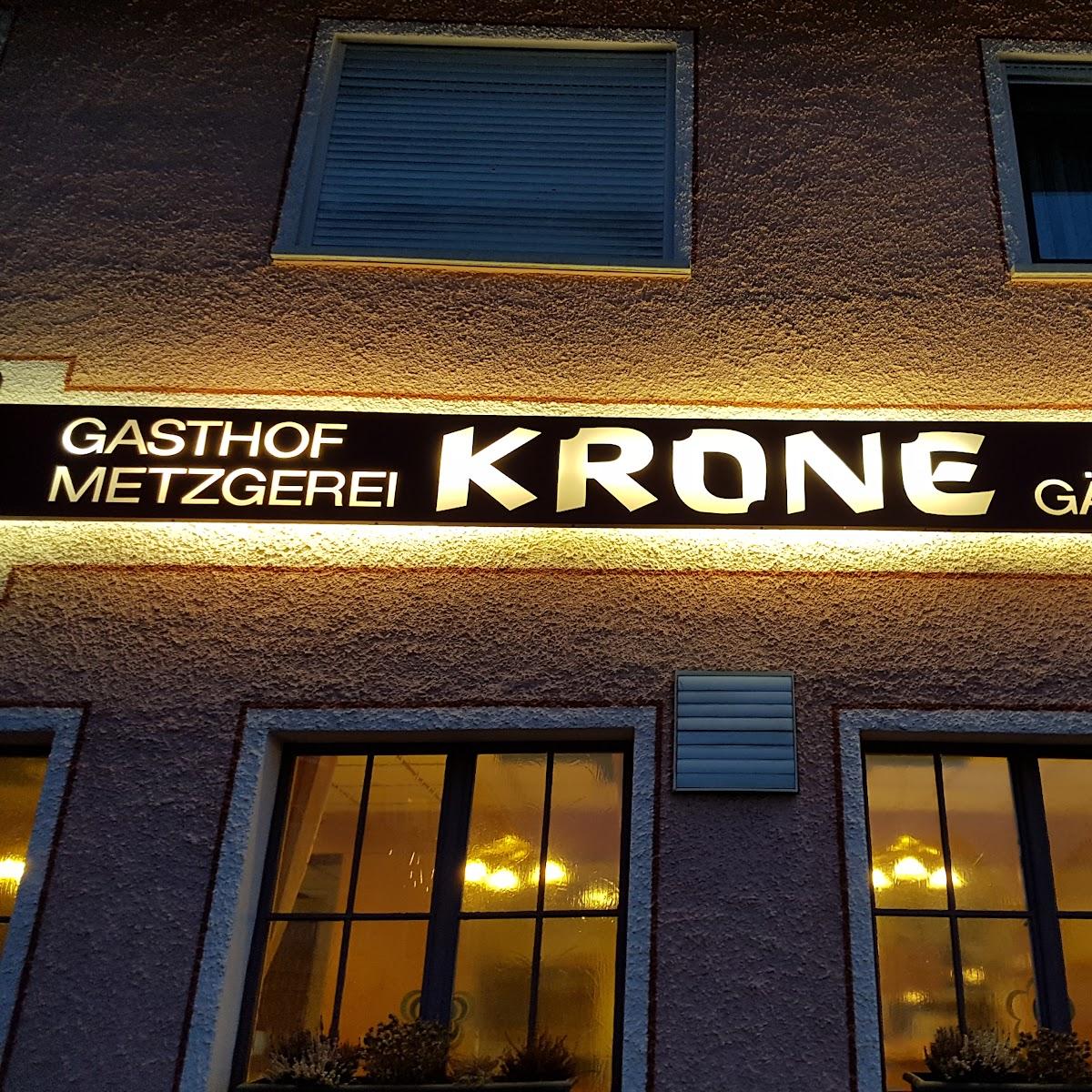 Restaurant "Gasthof Krone" in Gosheim
