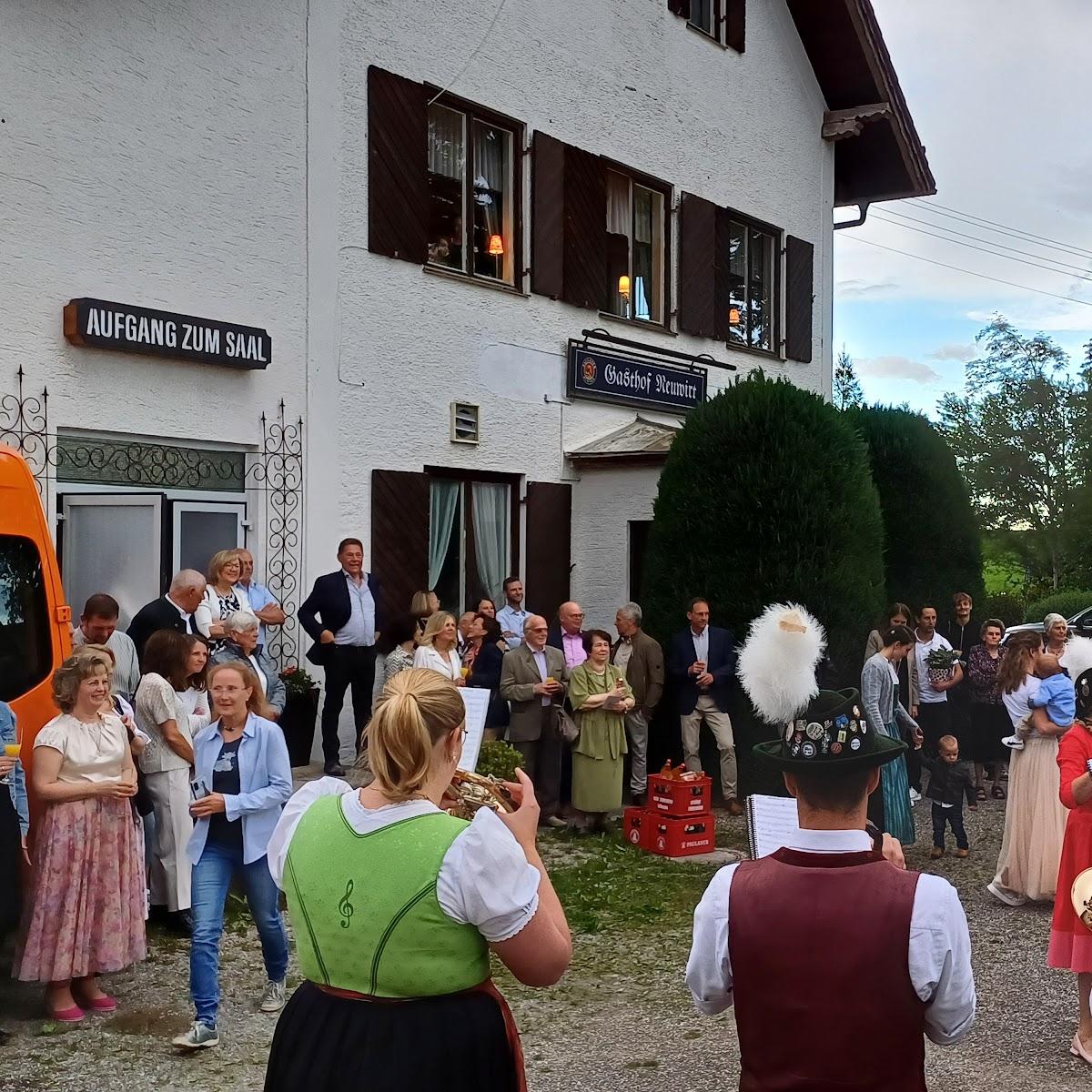 Restaurant "Neuwirt" in Peiting