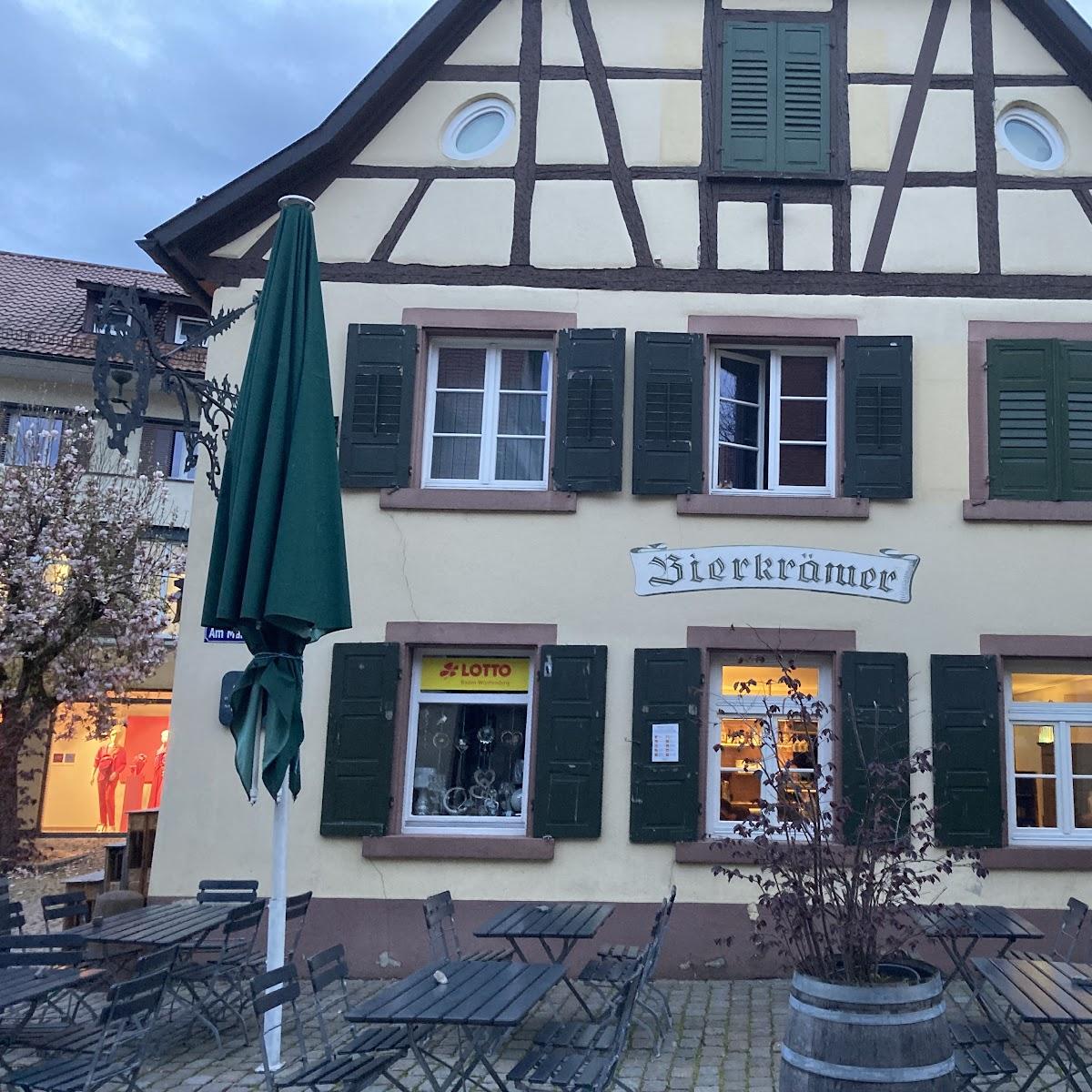 Restaurant "DARI‘S BIERKRÄMER" in Haslach im Kinzigtal