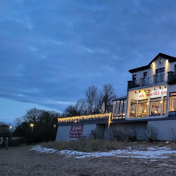Restaurant "Gästehaus Weserblick" in Berne