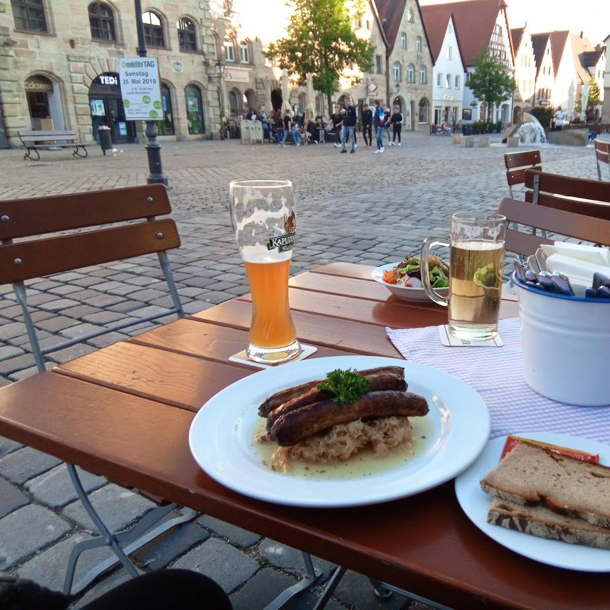 Restaurant "Gasthof Weißes Lamm" in Lauf an der Pegnitz