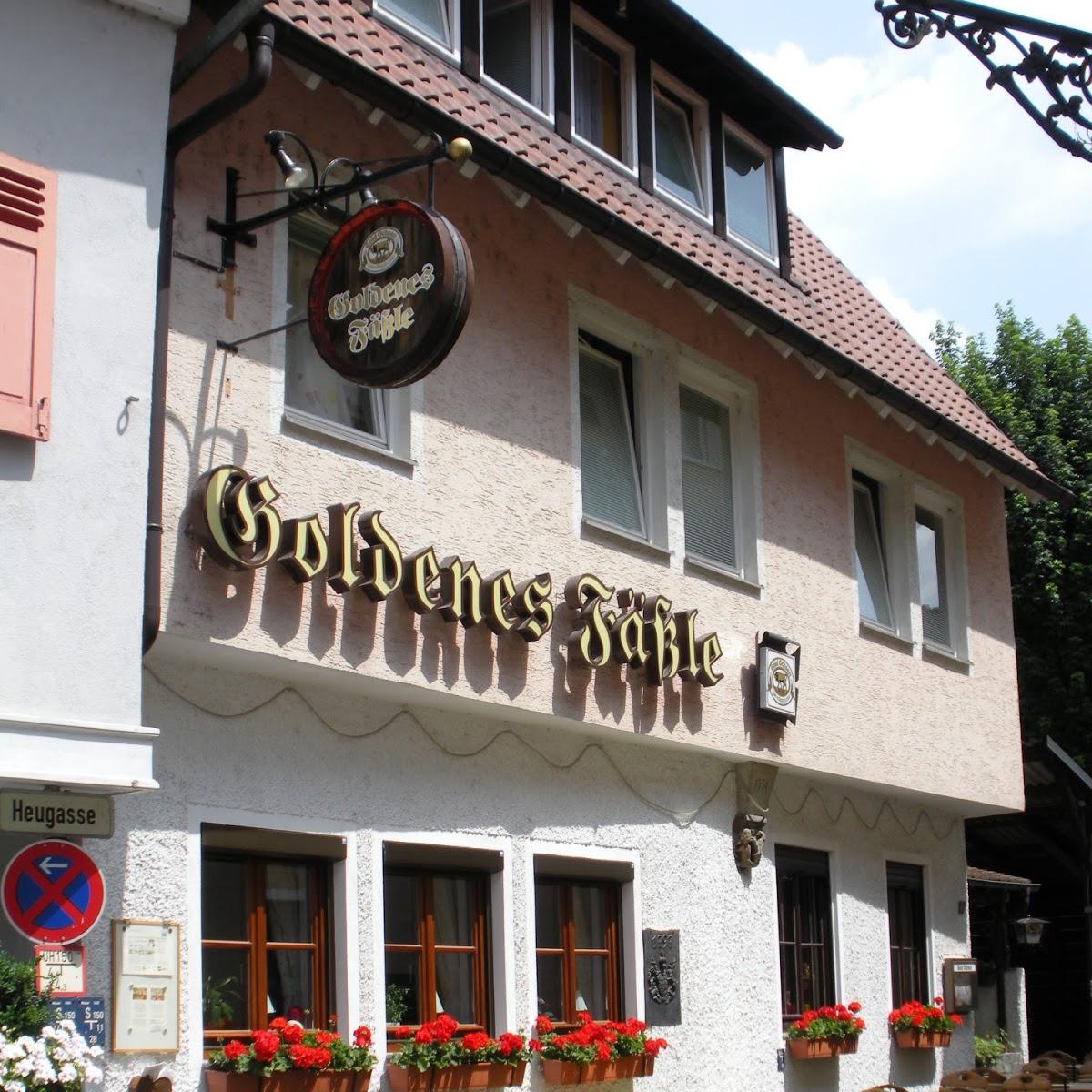 Restaurant "Goldenes Fässle" in  Neckar