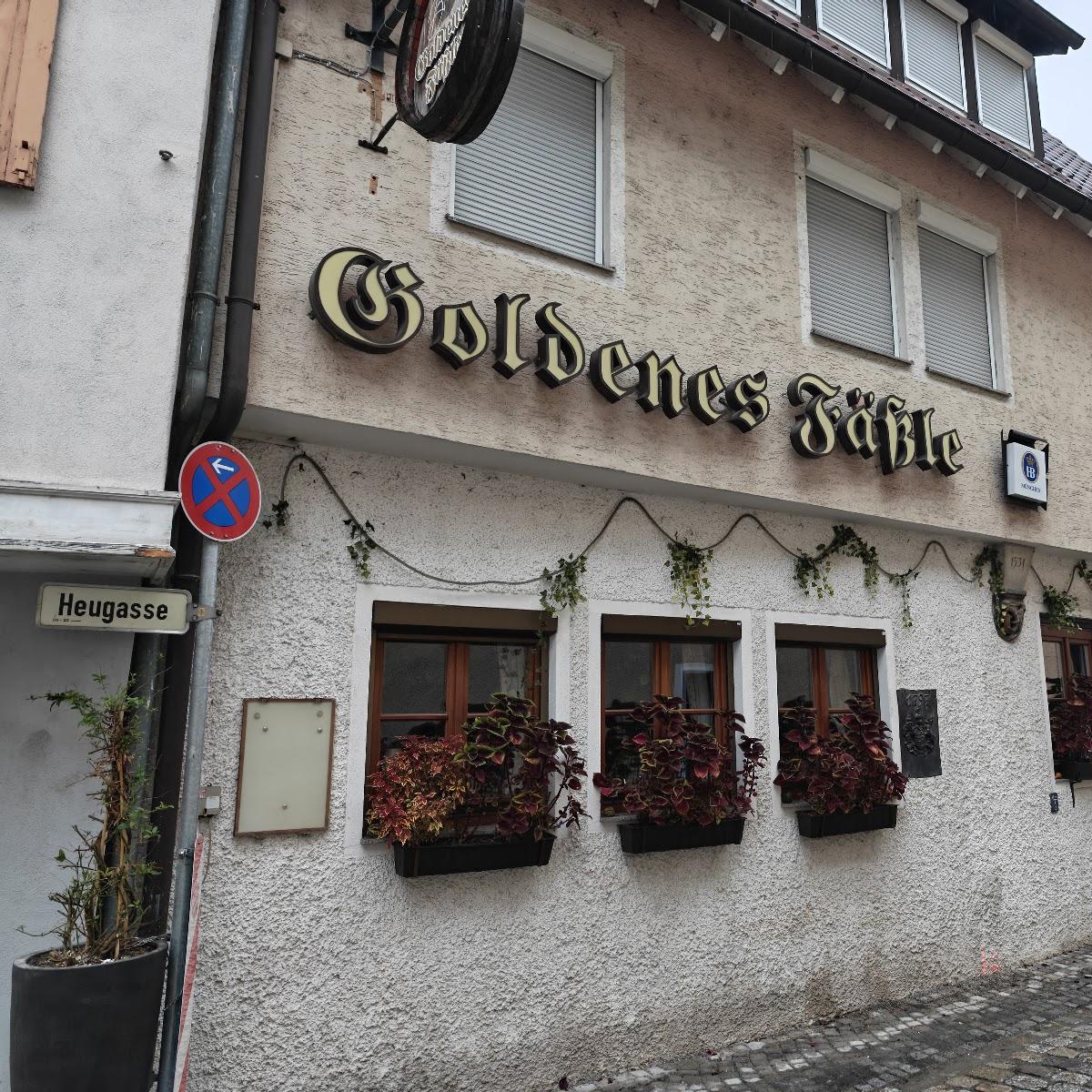Restaurant "Goldenes Fässle" in Esslingen am Neckar