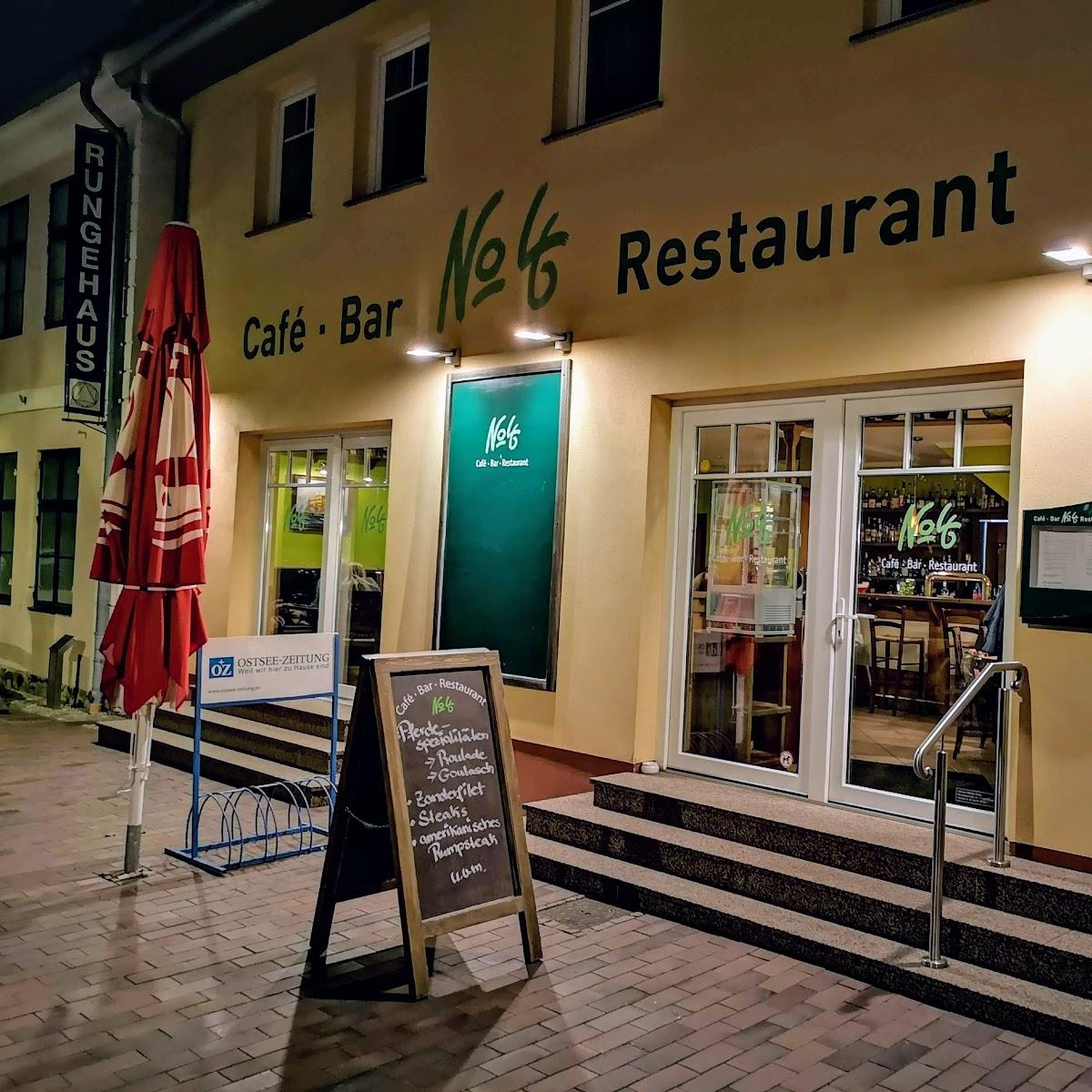 Restaurant "Cafe - Bar - Restaurant No46" in Wolgast