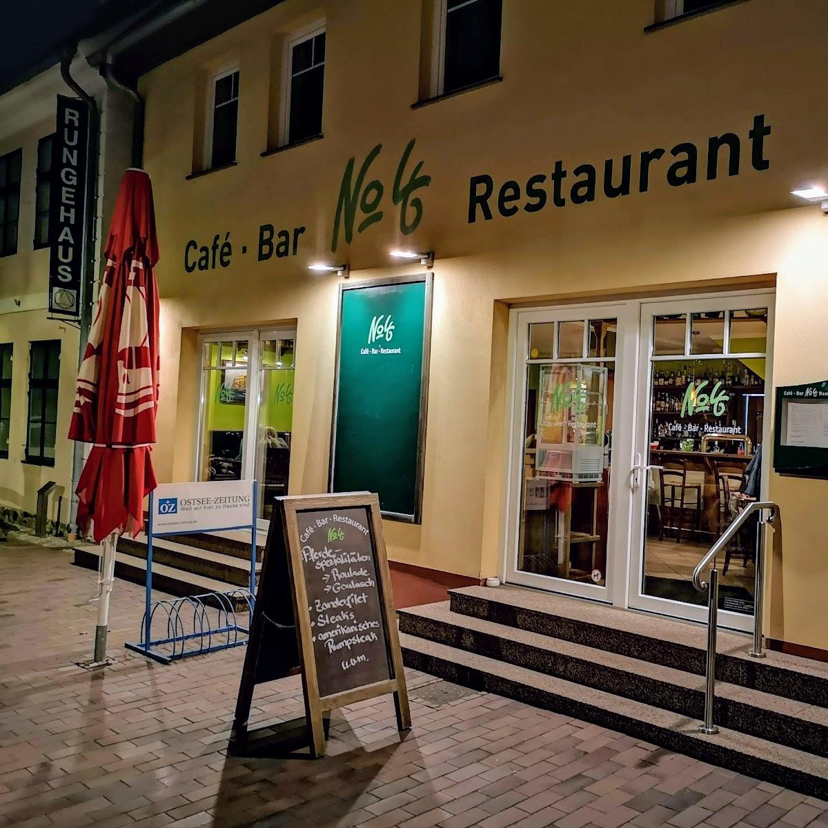 Restaurant "Cafe - Bar - Restaurant No46" in  Wolgast