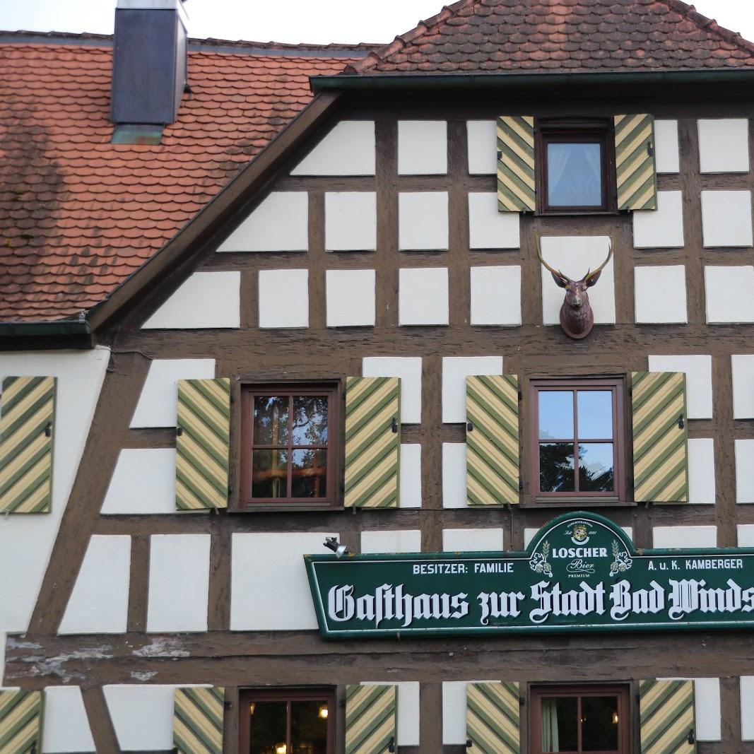 Restaurant "Zur Stadt Bad Windsheim" in Markt Erlbach