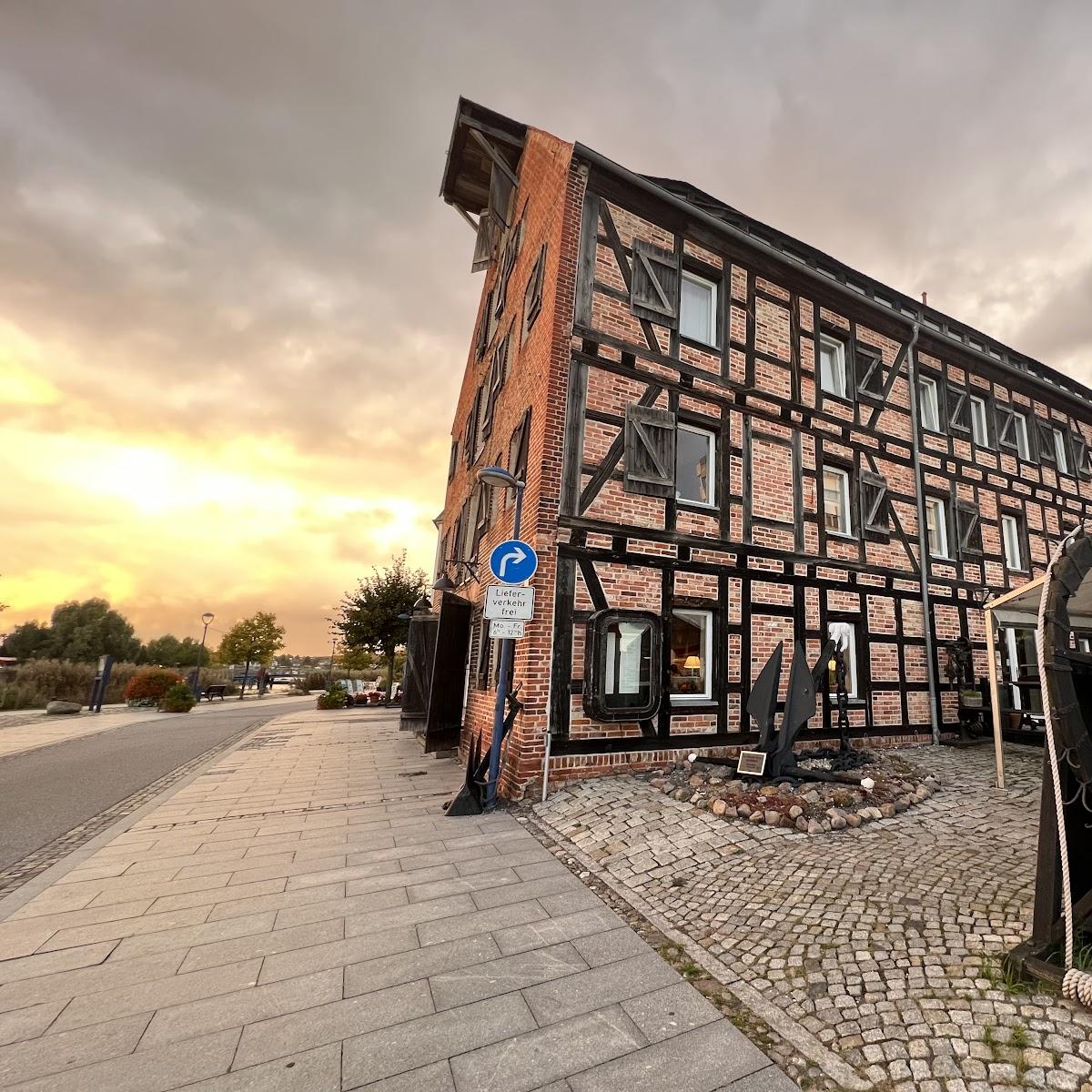 Restaurant "Pension Der Speicher" in Wolgast