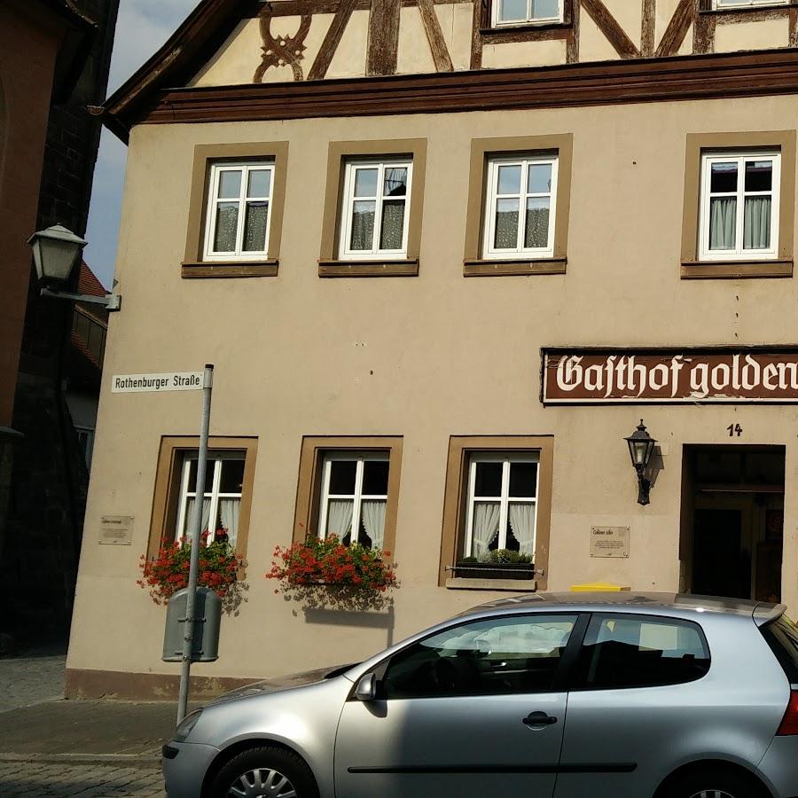 Restaurant "Gasthaus  Goldener Adler , Fam. Gerhäußer" in Bad Windsheim