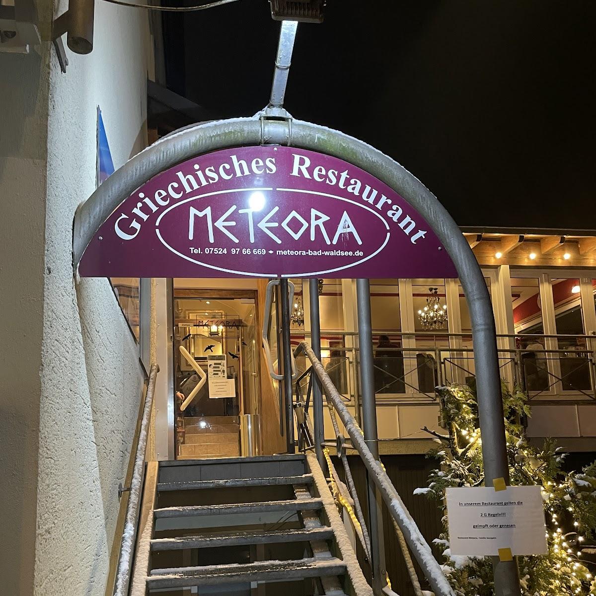 Restaurant "Meteora" in Bad Waldsee