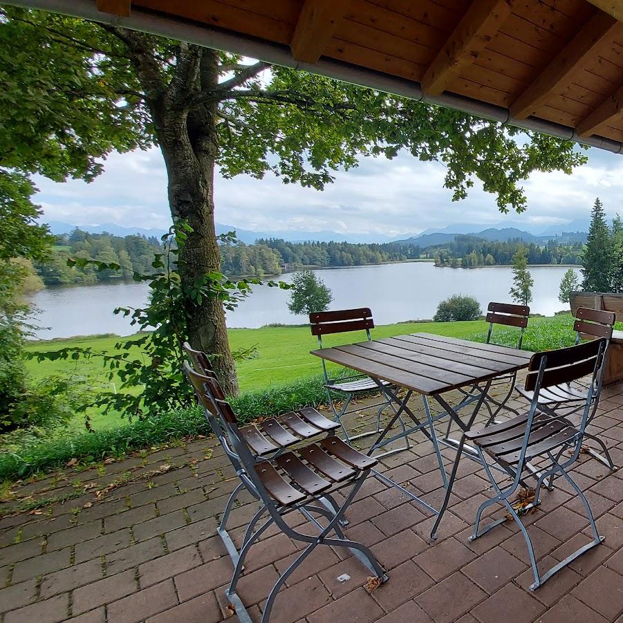 Restaurant "Seeterrasse Goldhasen" in Rueckholz